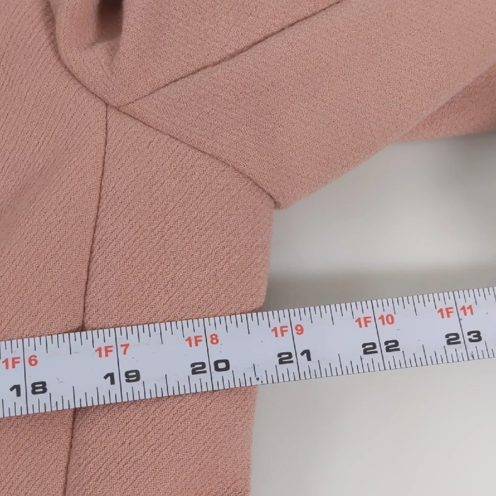 Vintage J.‎ Crew Women's Button-Up Italian Double Faced Pink Pea Coat GUC